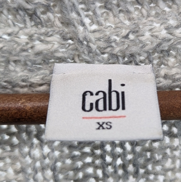 Cabi Cardigan Womens XS Gray Cathedral  Sweater Open Front Duster Long 3472 - Picture 4 of 13